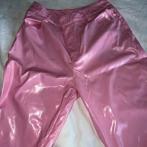 Candice Patent Straight Leg Pants